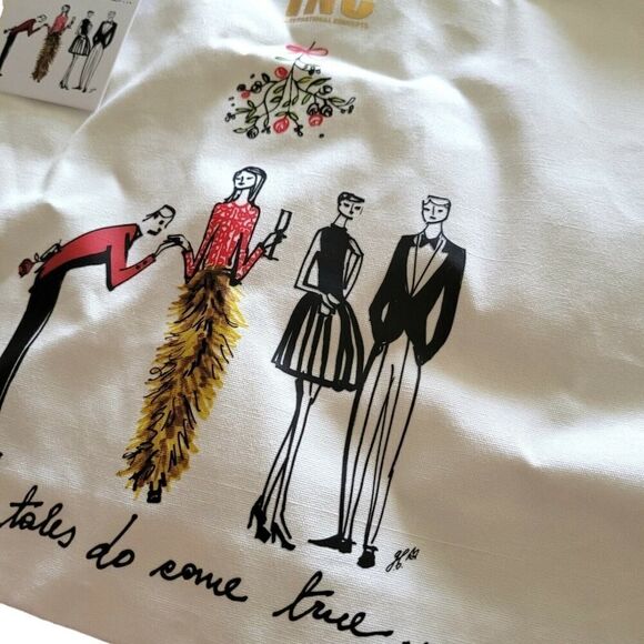 INC INTERNATIONAL CONCEPTS 30 YEARS OF INC Fairy Tales Do Come True Tote Bag - Picture 2 of 4